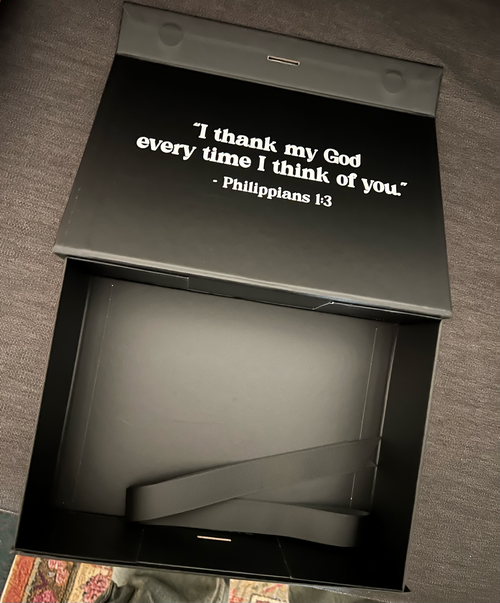 Philippians 1:3 Scripture Gift Box