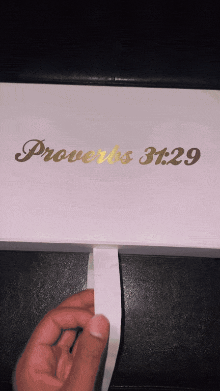 RedeemedRose™ Scripture Gift Box (w/ Roses)