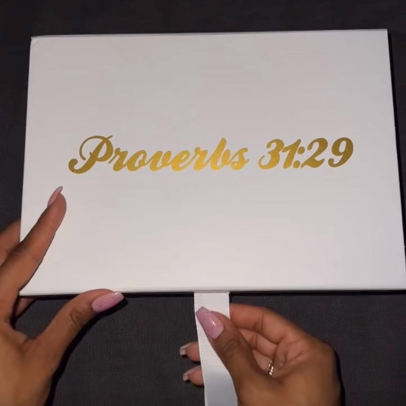 RedeemedRose™ Scripture Gift Box (w/ Roses)