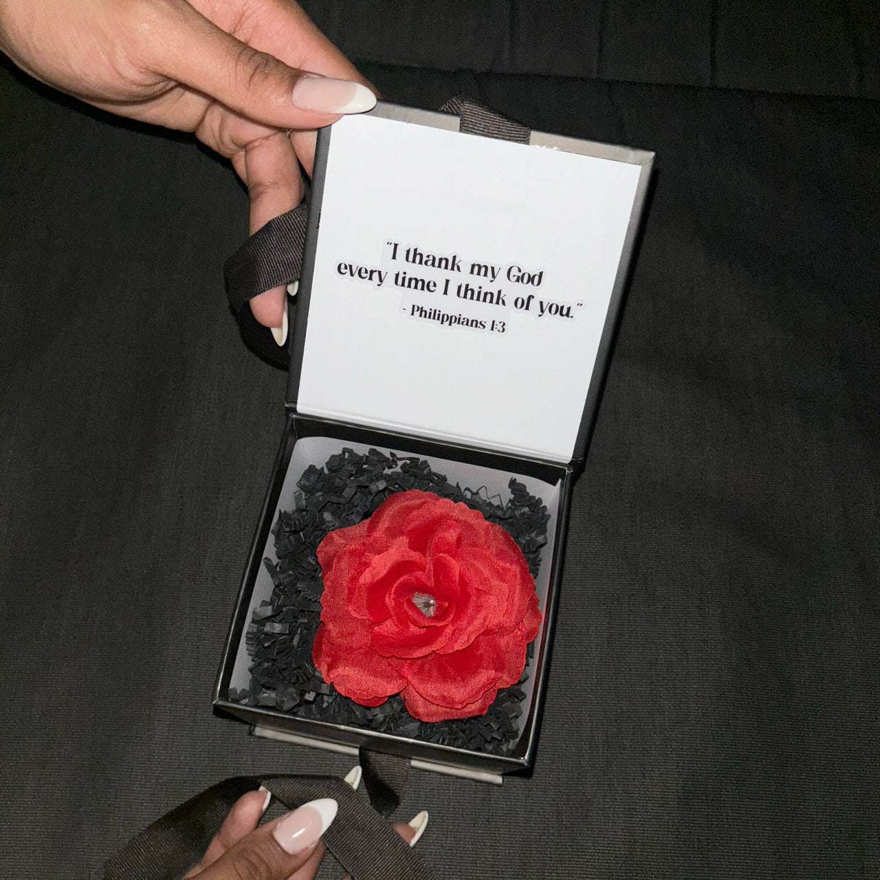 RedeemedRose™ Mini Scripture Gift Box