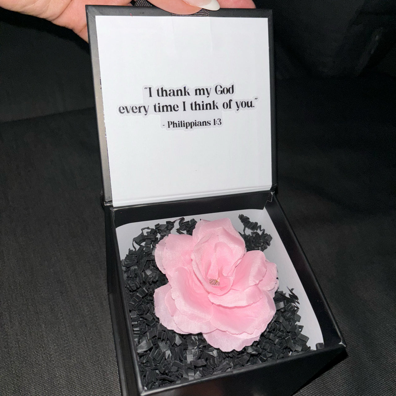 RedeemedRose™ Mini Scripture Gift Box